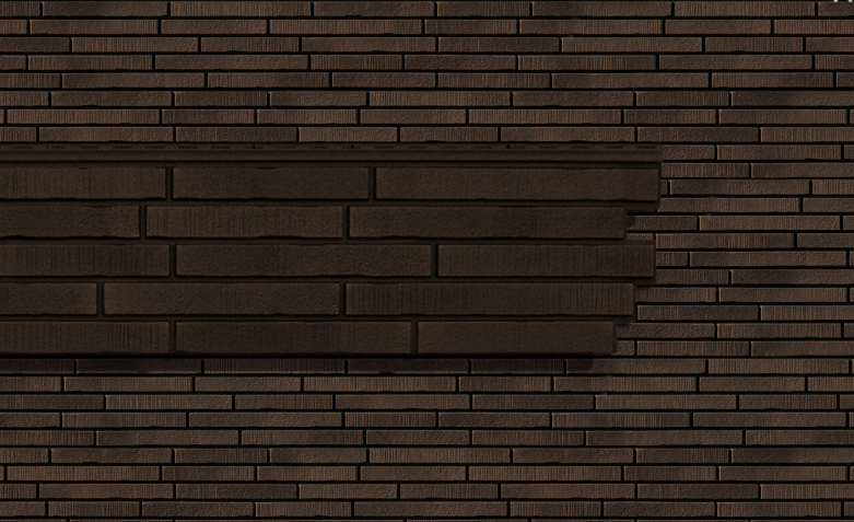 Фасадная панель Stone House S-Lock Ригельный кирпич Мокко (290*1940мм) 0,563 кв.м