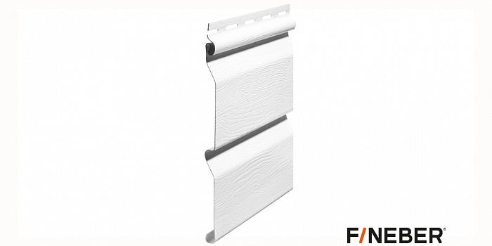 Сайдинг FineBer Classic Color белый 3,66м