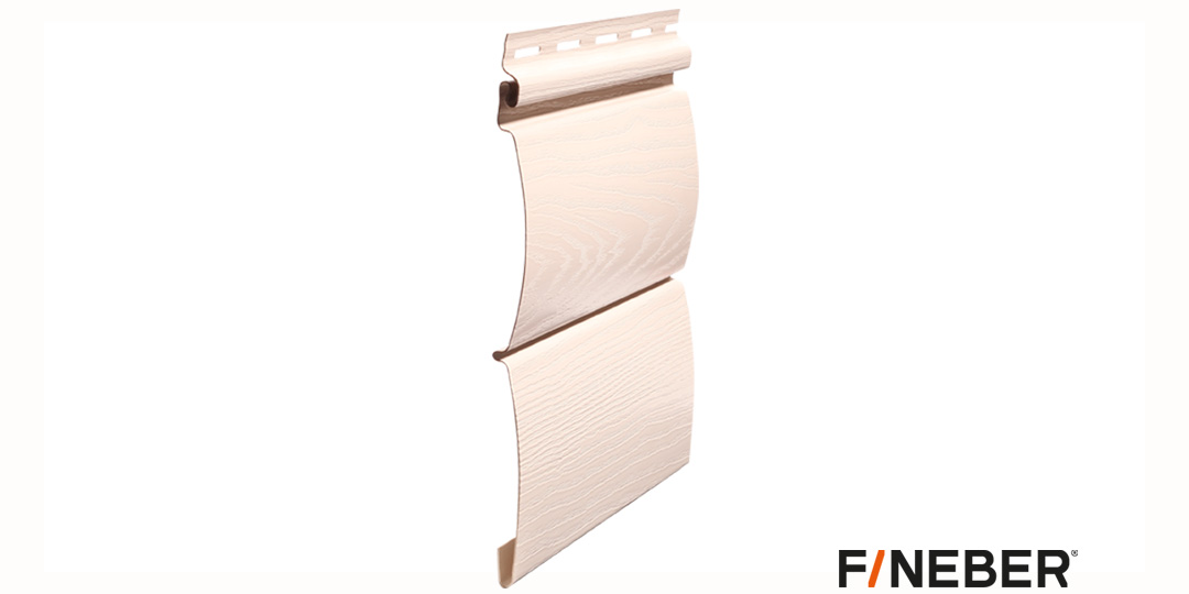 Сайдинг FineBer Block House Бревно 3,66*0,232м сакура